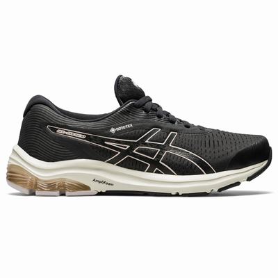 Asics Gel-Pulse 12 G-TX - Naisten Juoksukengät - Syvä Harmaat/Syvä Harmaat